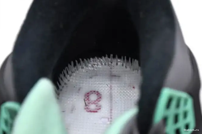 One Kick Jordan Glow 308497-033 Green Air Retro 4 0706